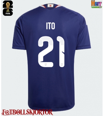 Japan Hiroki Ito #21 Hemmatröja VM 2026 Kortärmad